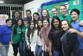 Care A group of volunteers at our HIV/AIDS placement in Mexico.