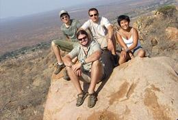 Conservation & Environment High School Project volunteers monitor wildlife as part of their Conservation work at a local reserve in Botswana, Southern Africa.