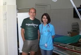 Romania A Medicine volunteer shadows a local doctor at his medical internship in Romania.