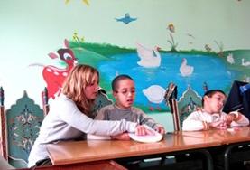 Morocco A Speech Therapy intern helps with caring for disabled children with communication difficulties at our volunteer placement in Morocco.